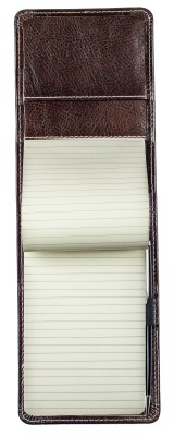Notizblock Pocket Format vertikal | VINTAGE dunkelbraun